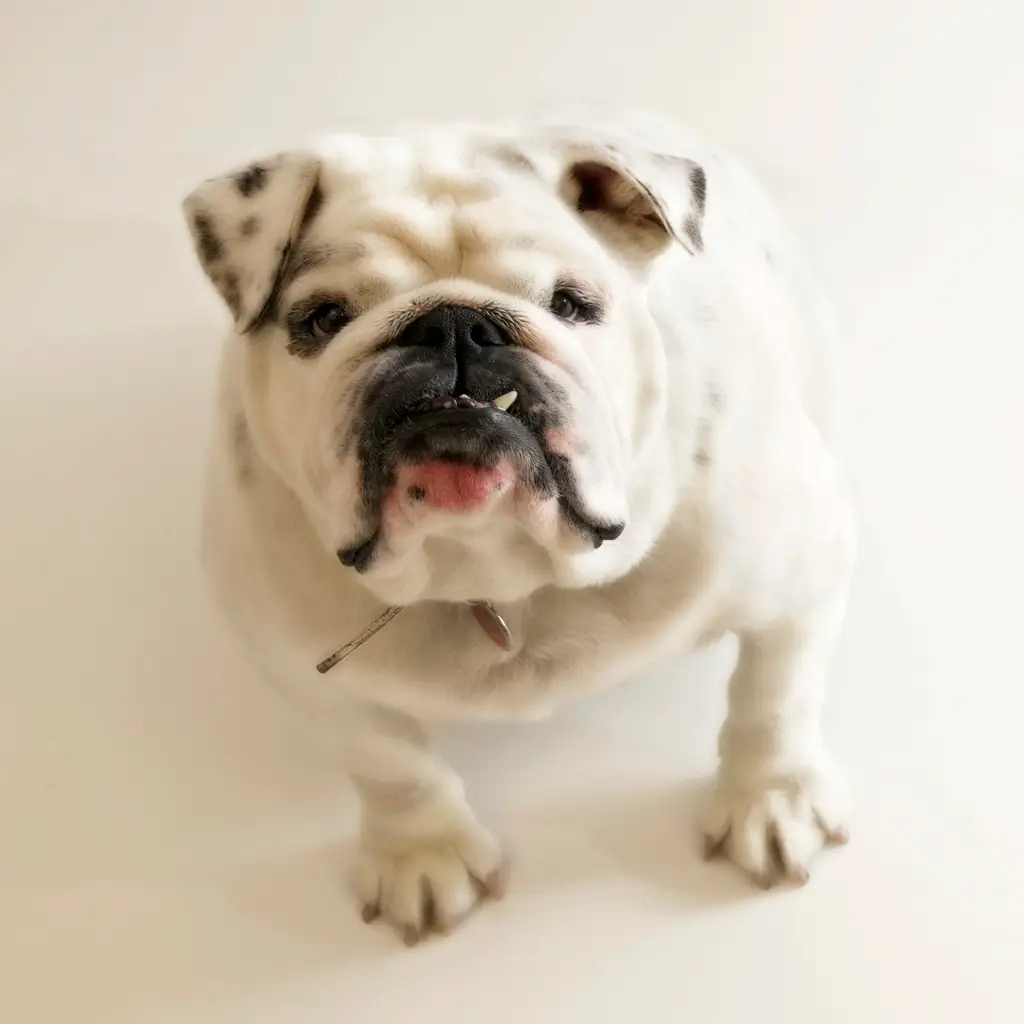 Englische Bulldogge im Porträt