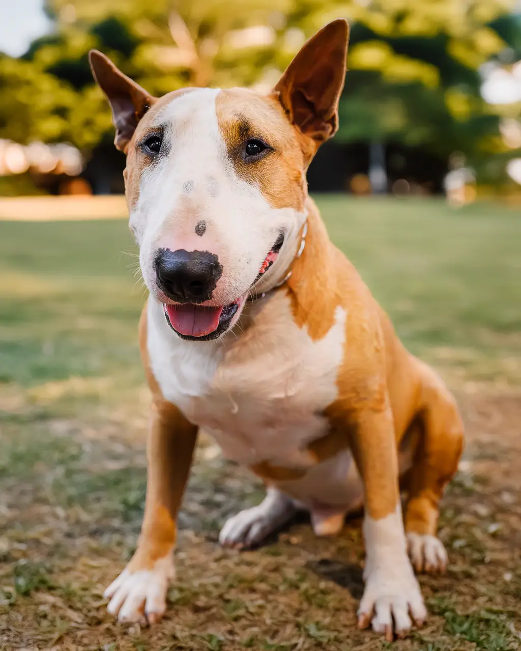 Miniatur Bullterrier im Porträt